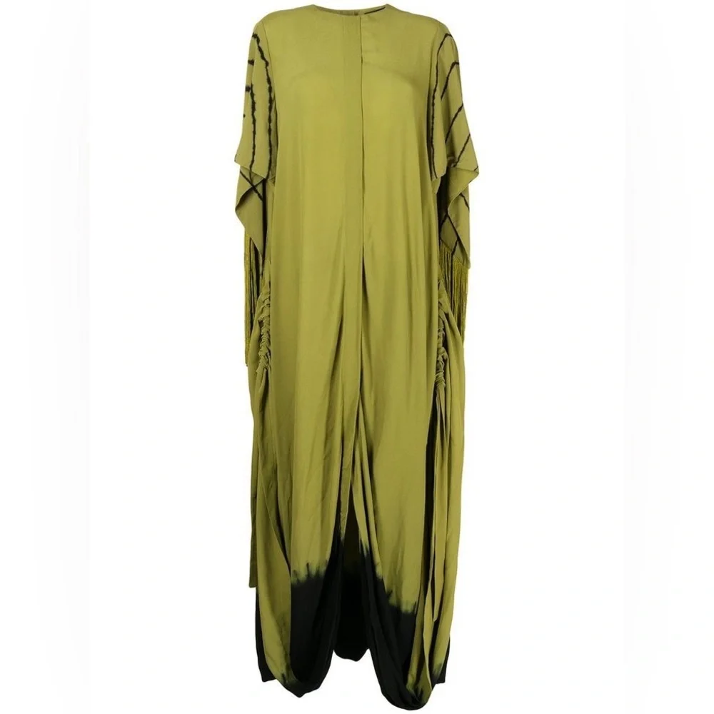 Proenza Schouler Tie Dye Fringe Tunic Dress - Picture 3 of 10